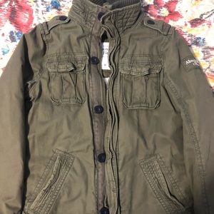 Abercrombie and Fitch military jacket, sz M